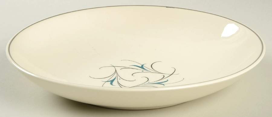 Simplicity Turquoise Coupe Soup Bowl by Salem-1