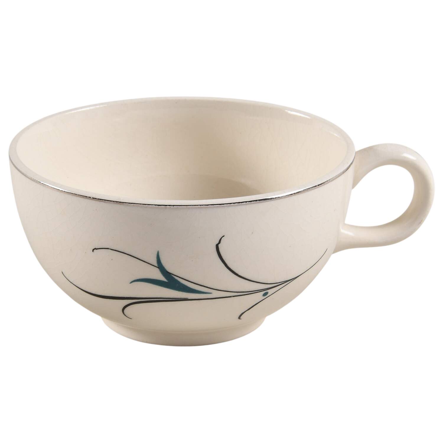 Simplicity Turquoise Flat Cup by Salem-1