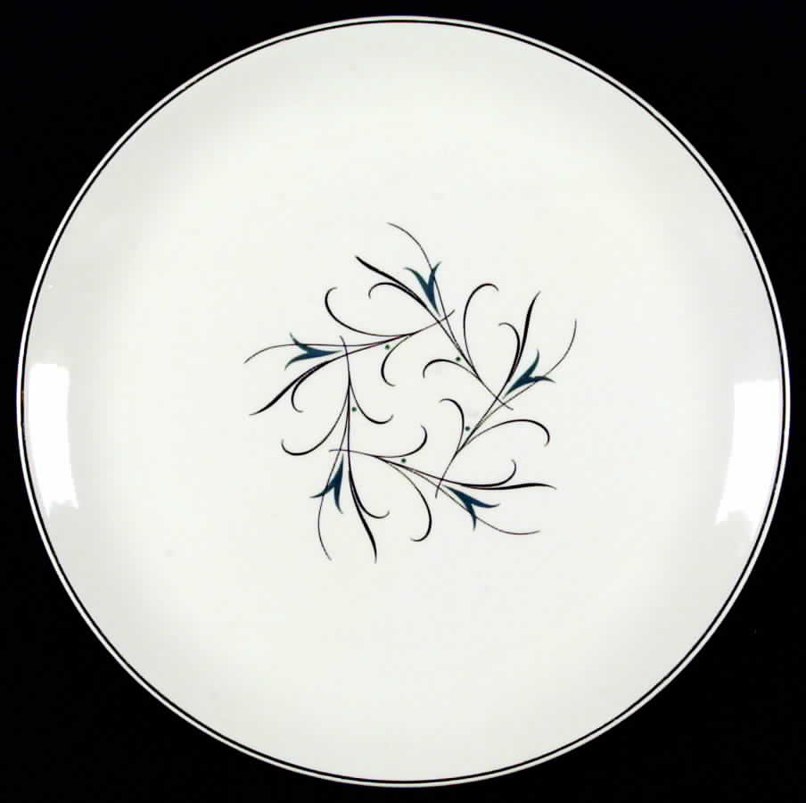 Simplicity Turquoise Dinner Plate by Salem-1
