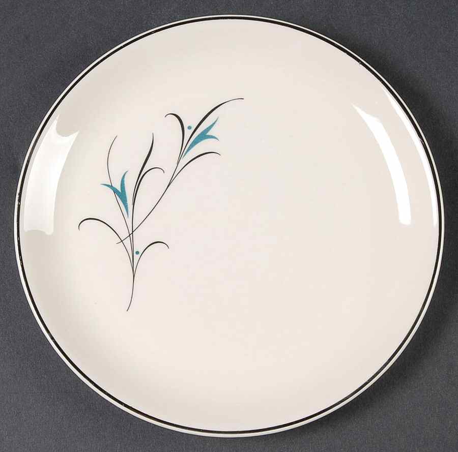 Simplicity Turquoise Bread & Butter Plate by Salem-1