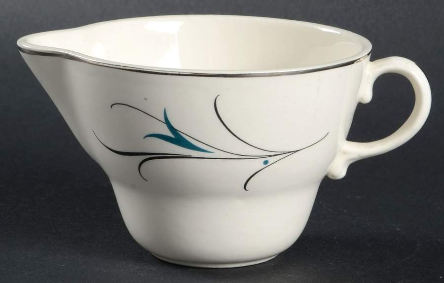 Simplicity Turquoise Creamer by Salem-1
