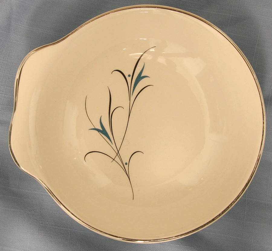 Simplicity Turquoise Lugged Cereal Bowl by Salem-1