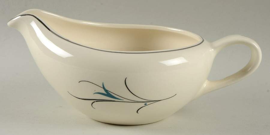 Simplicity Turquoise Gravy Boat by Salem-1