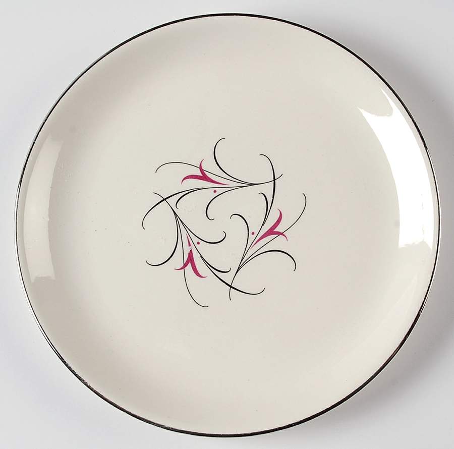 Simplicity Pink Salad Plate by Salem-1