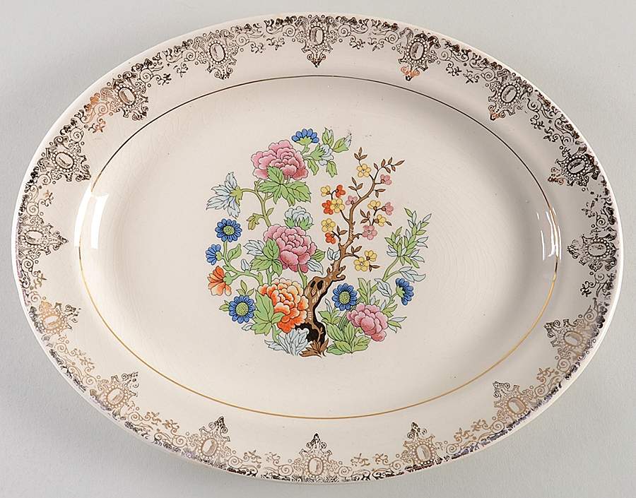 SLM2 11" Oval Serving Platter by Salem-1