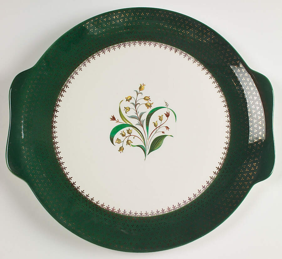 SLM43 Handled Cake Plate by Salem-1