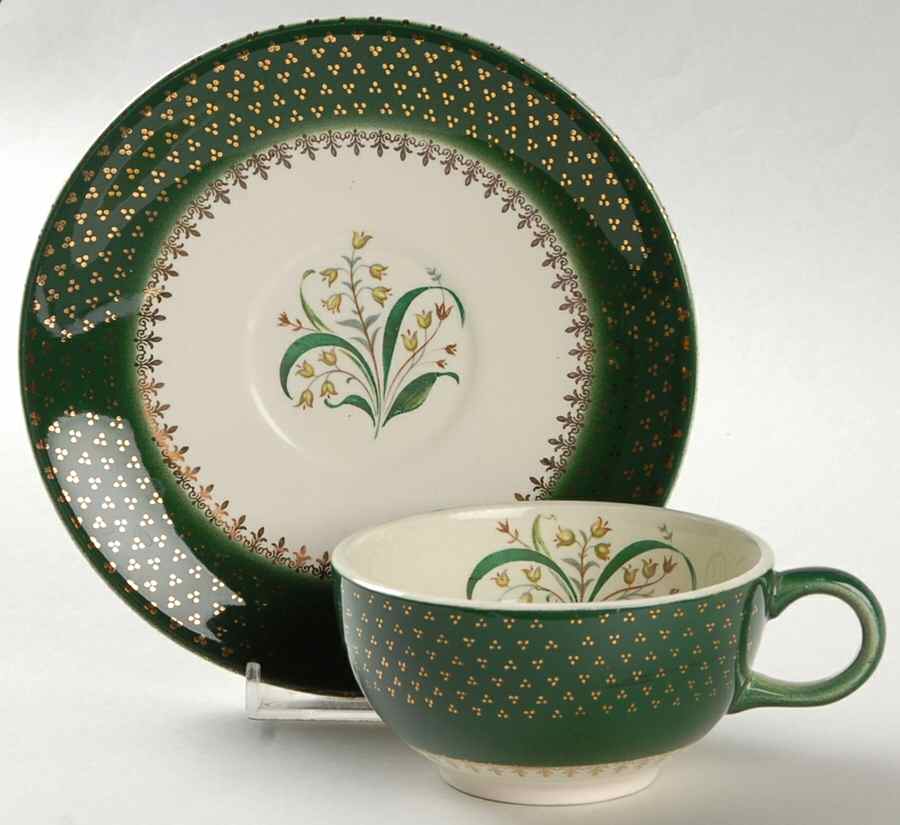 SLM43 Flat Cup & Saucer Set by Salem-1