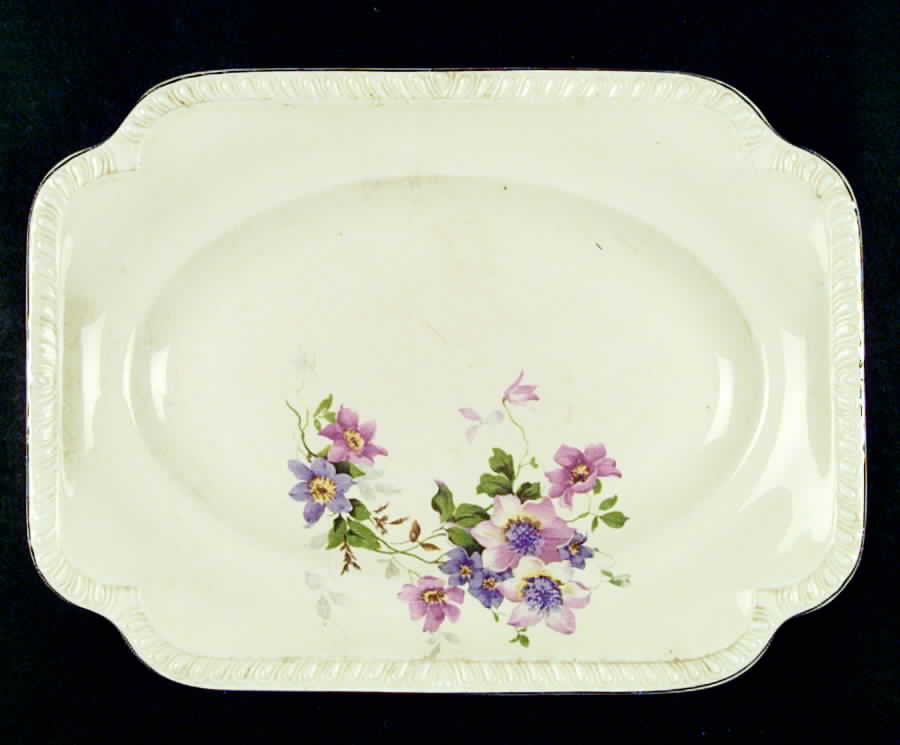 SLM56 14" Oval Serving Platter by Salem-1