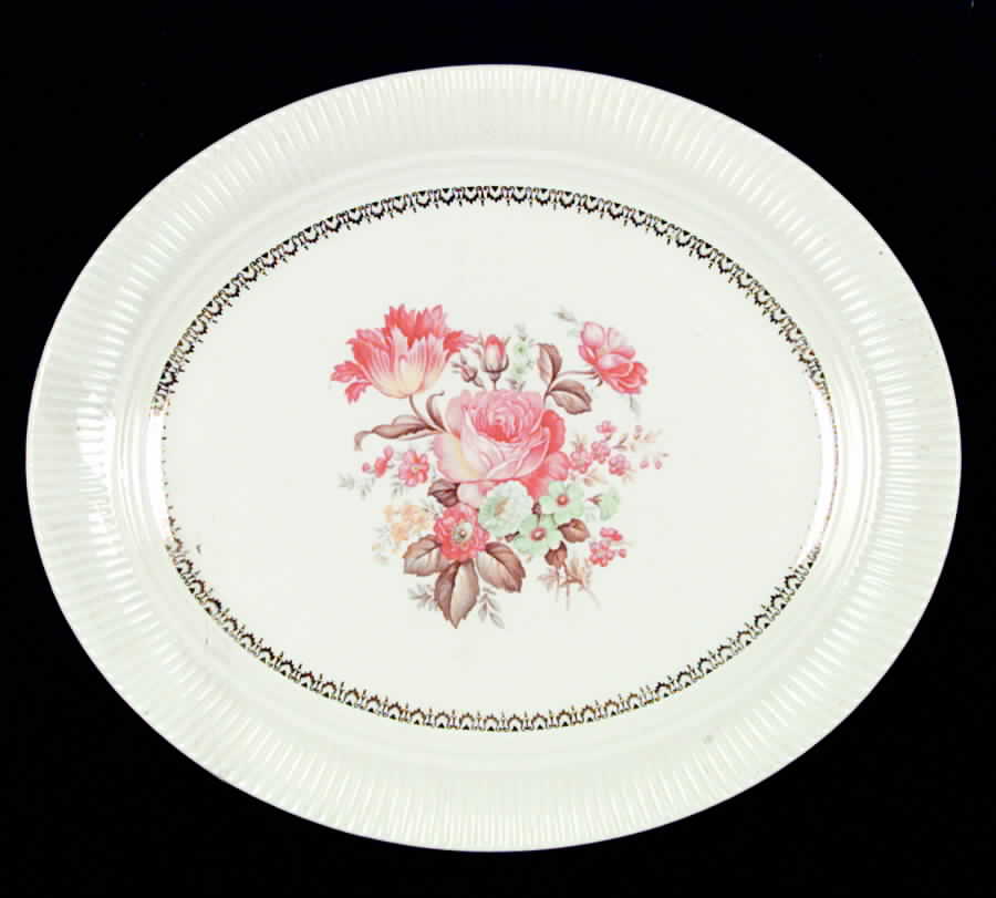 SLM75 14" Oval Serving Platter by Salem-1