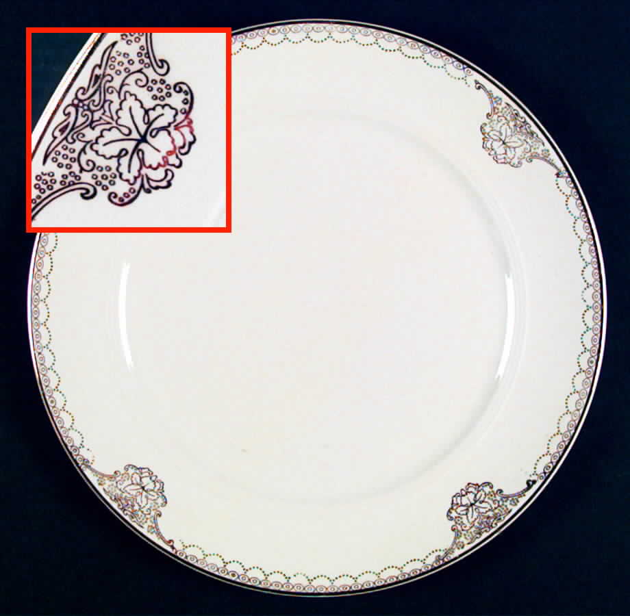 Trianon Dinner Plate by Salem-1