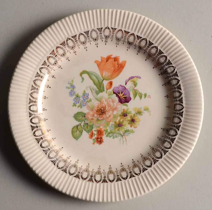 Rust Tulip (Victory) Bread & Butter Plate by Salem-1