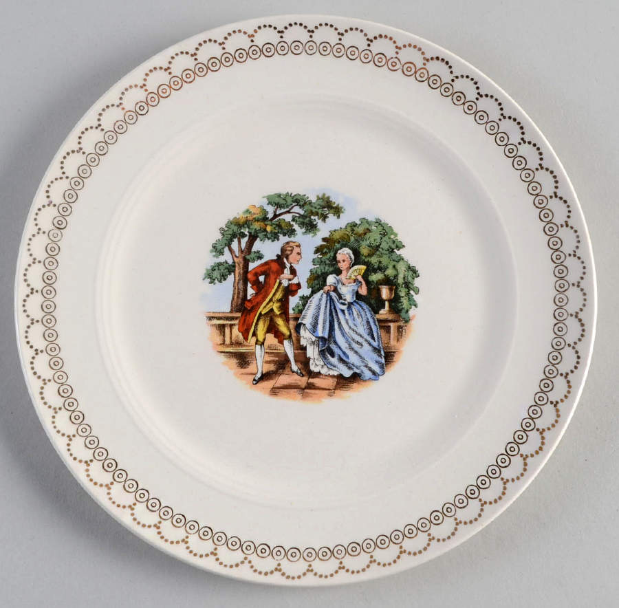 SLM97 Bread & Butter Plate by Salem-1
