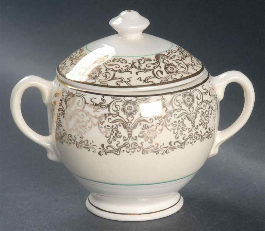 Sovereign Sugar Bowl & Lid by Salem-1