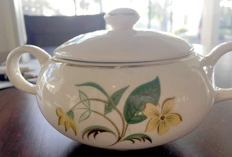 Starlight Sugar Bowl & Lid by Salem-1