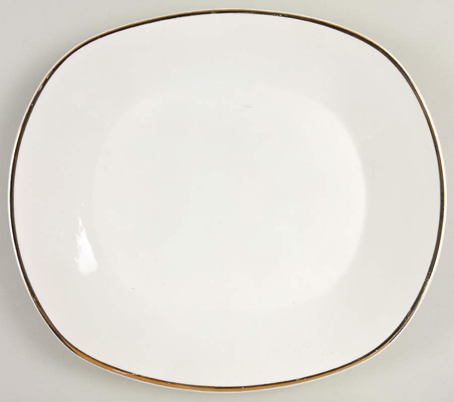 Symphony In Gold 11" Oval Serving Platter by Salem-1