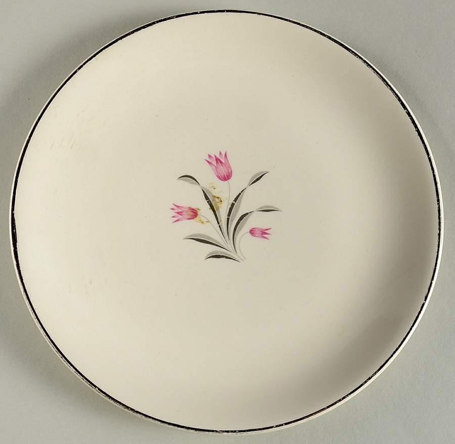 Tulip Time Salad Plate by Salem-1
