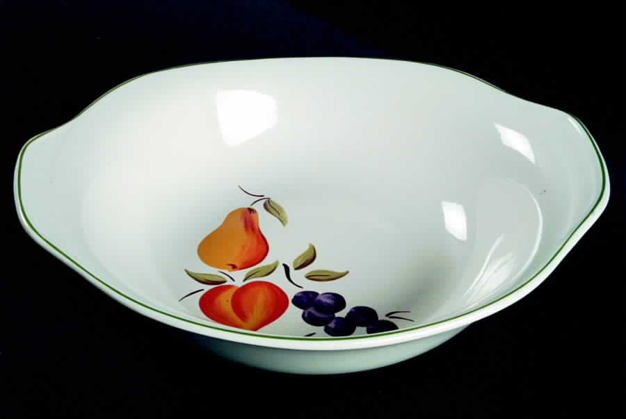 Vintage 9" Oval Vegetable Bowl by Salem-1