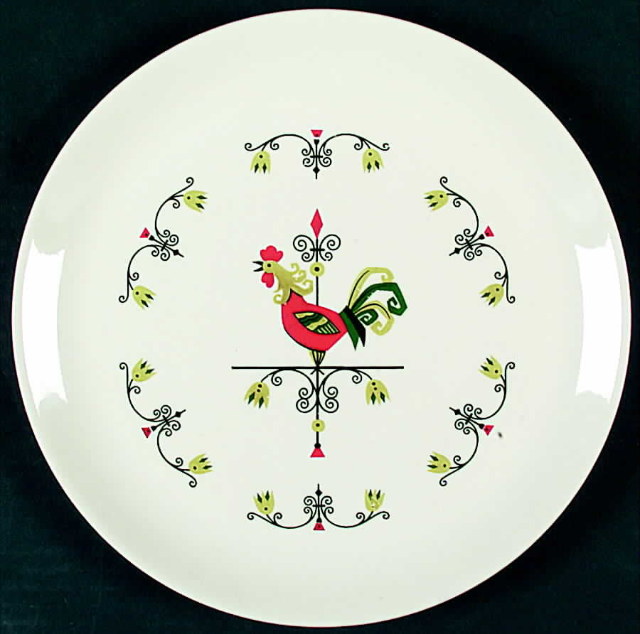 Weathervane Dinner Plate by Salem-1