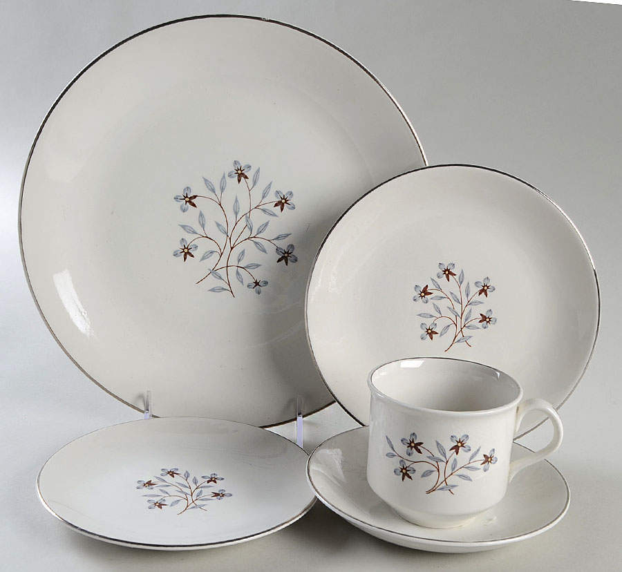 Whimsey (White Background) 5 Piece Place Setting by Salem-1