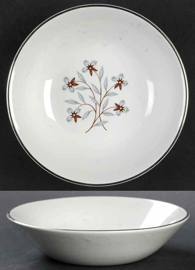 Whimsey (White Background) Fruit/Dessert (Sauce) Bowl by Salem-1