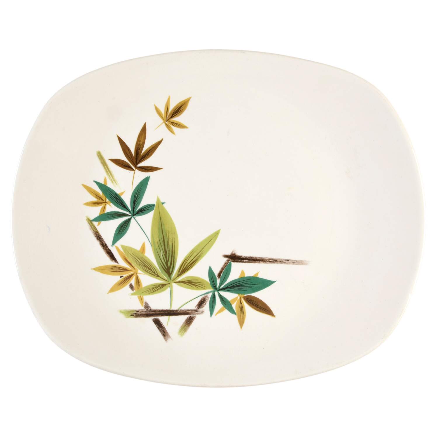 Woodhue 13" Oval Serving Platter by Salem-1