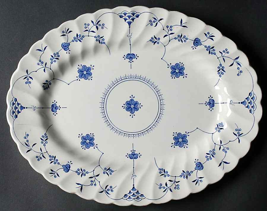 Yorktown 12" Oval Serving Platter by Salem-1
