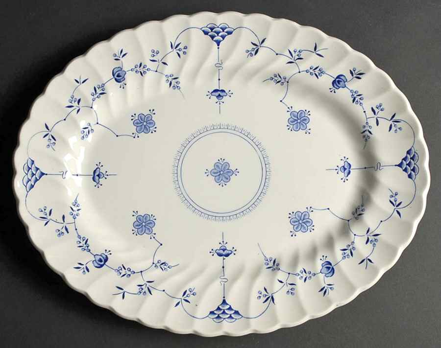 Yorktown 14" Oval Serving Platter by Salem-1