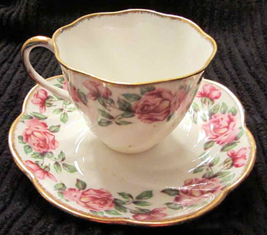 1858 Flat Cup & Saucer Set by Salisbury-1