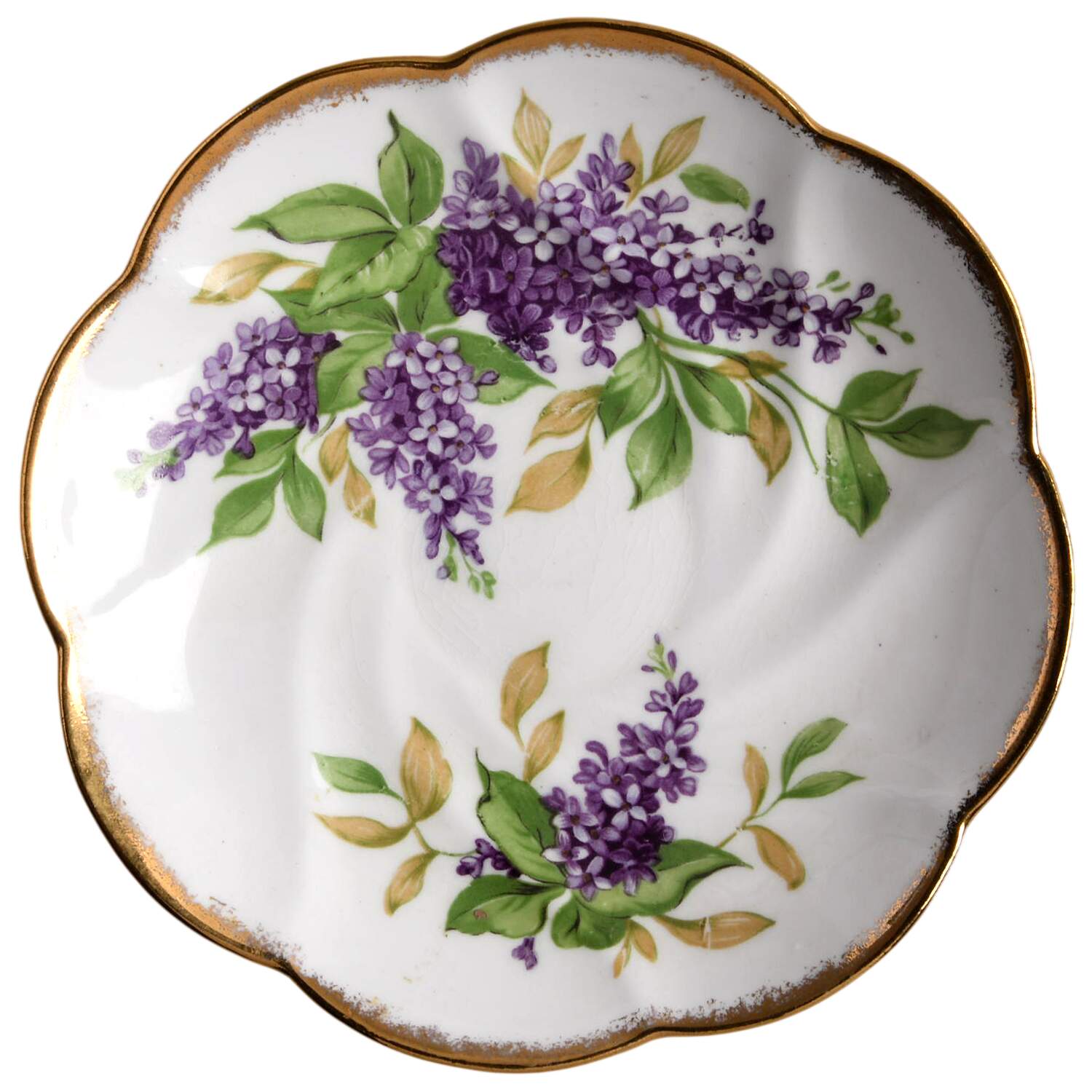 Lilac Saucer by Salisbury-1