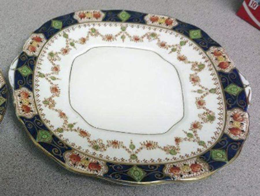 Mona Handled Cake Plate by Salisbury-1