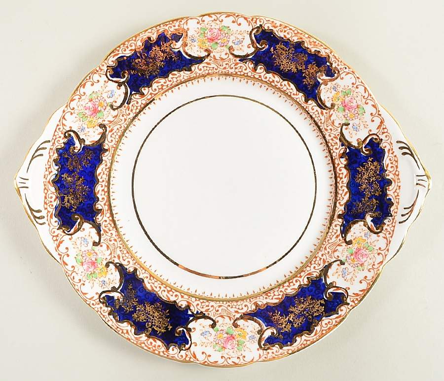 2207 Handled Cake Plate by Salisbury-1