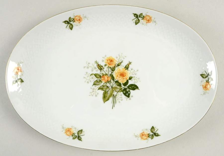 25916 12" Oval Serving Platter by Seltmann-1