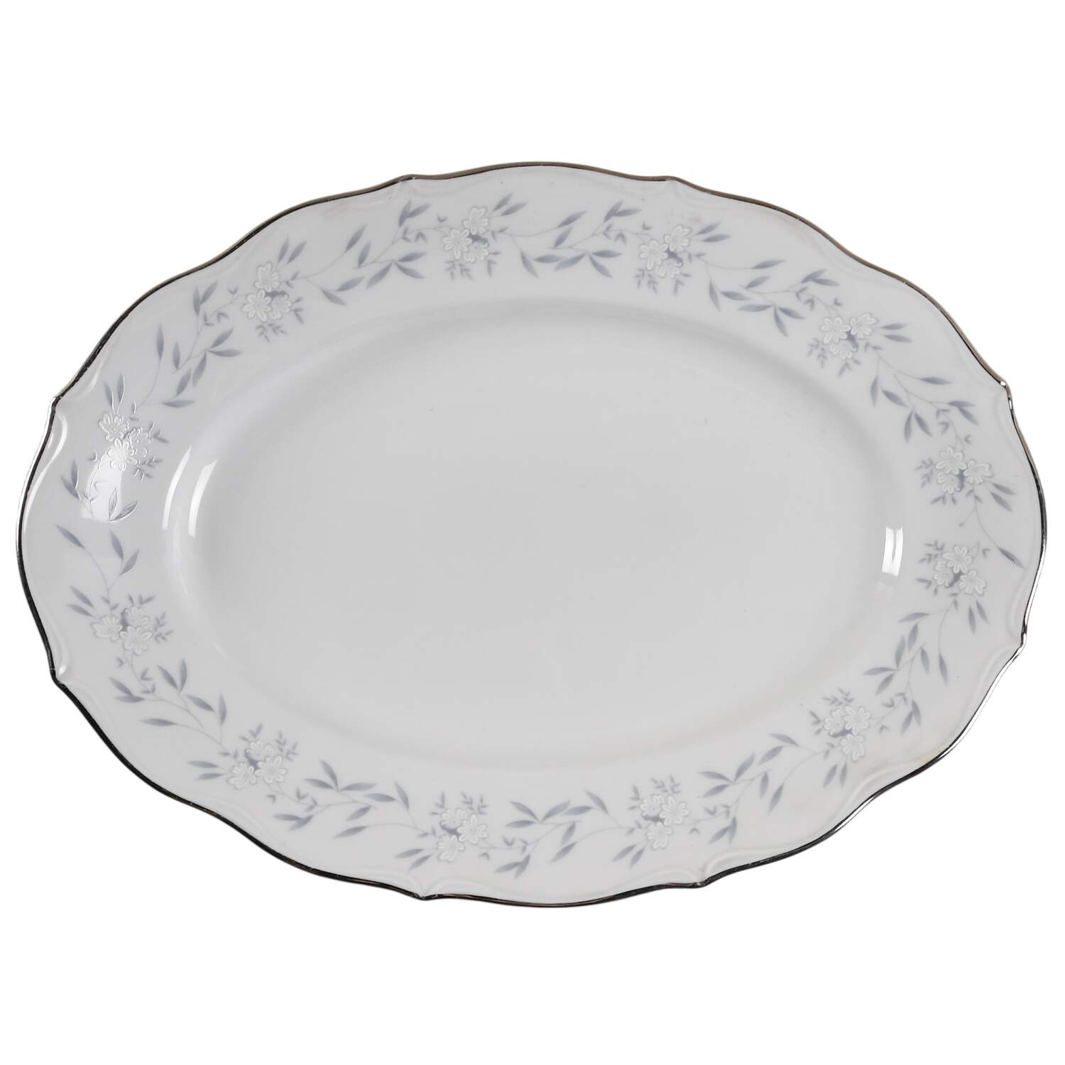 3858 12" Oval Serving Platter by Seltmann-1