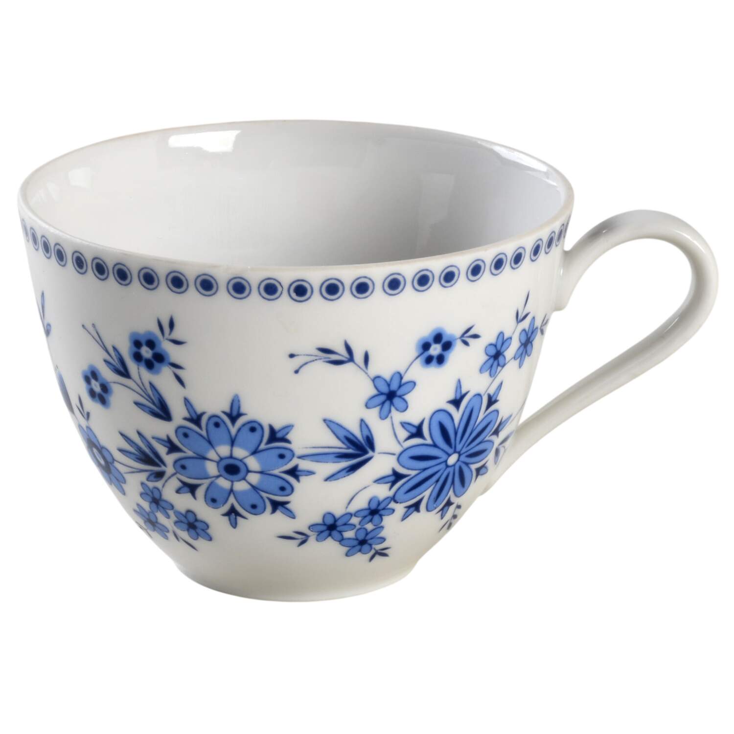 Bavarian Blue Flat Cup by Seltmann-1