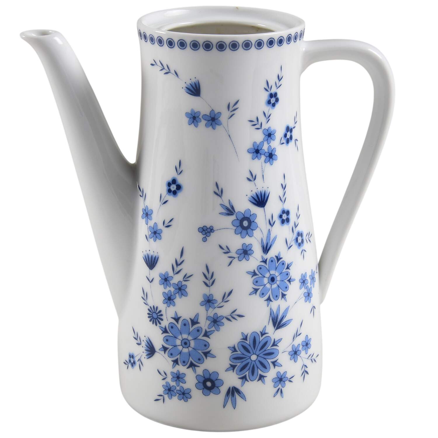 Bavarian Blue Mini Coffee Pot No Lid by Seltmann-1