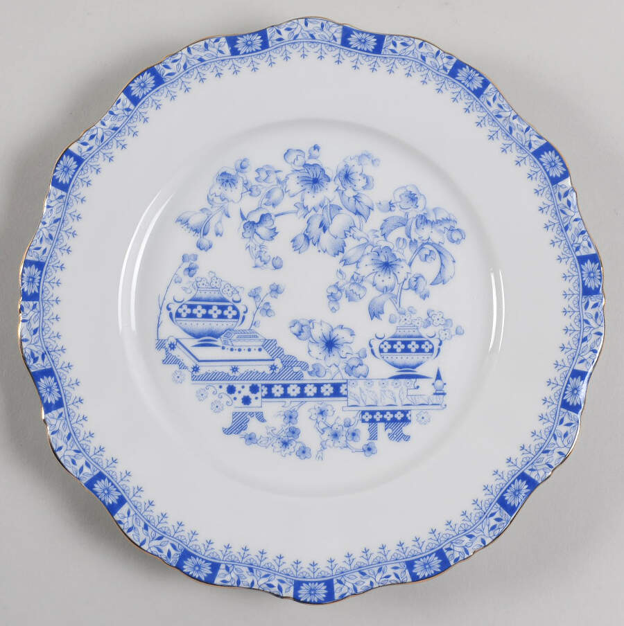 China Blau Dinner Plate by Seltmann-1