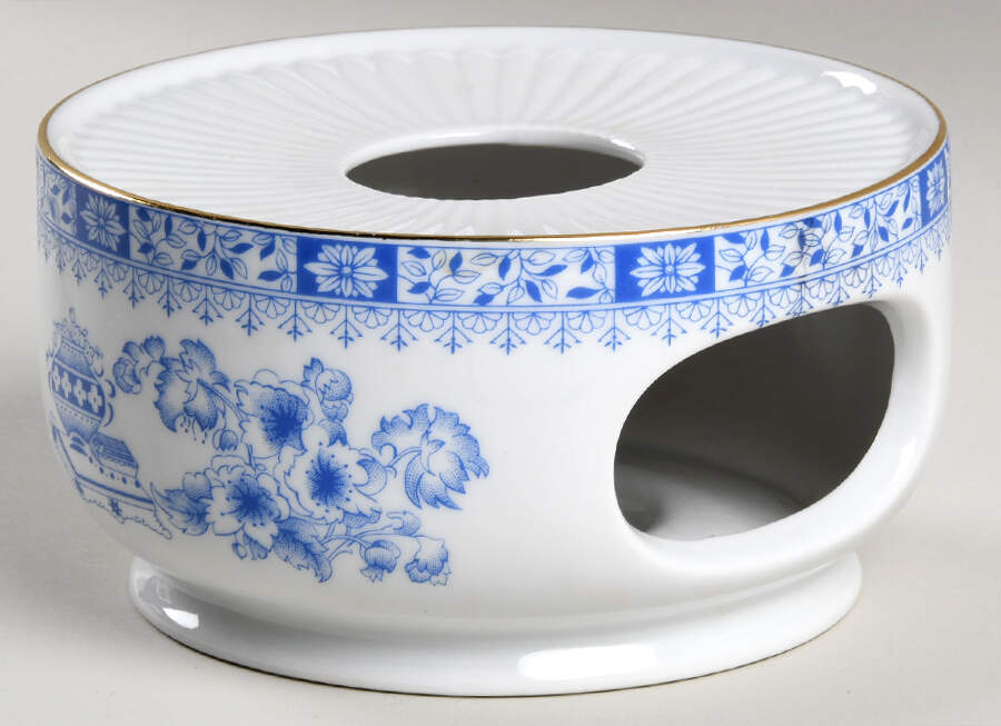 China Blau China Warmer Stand by Seltmann-1