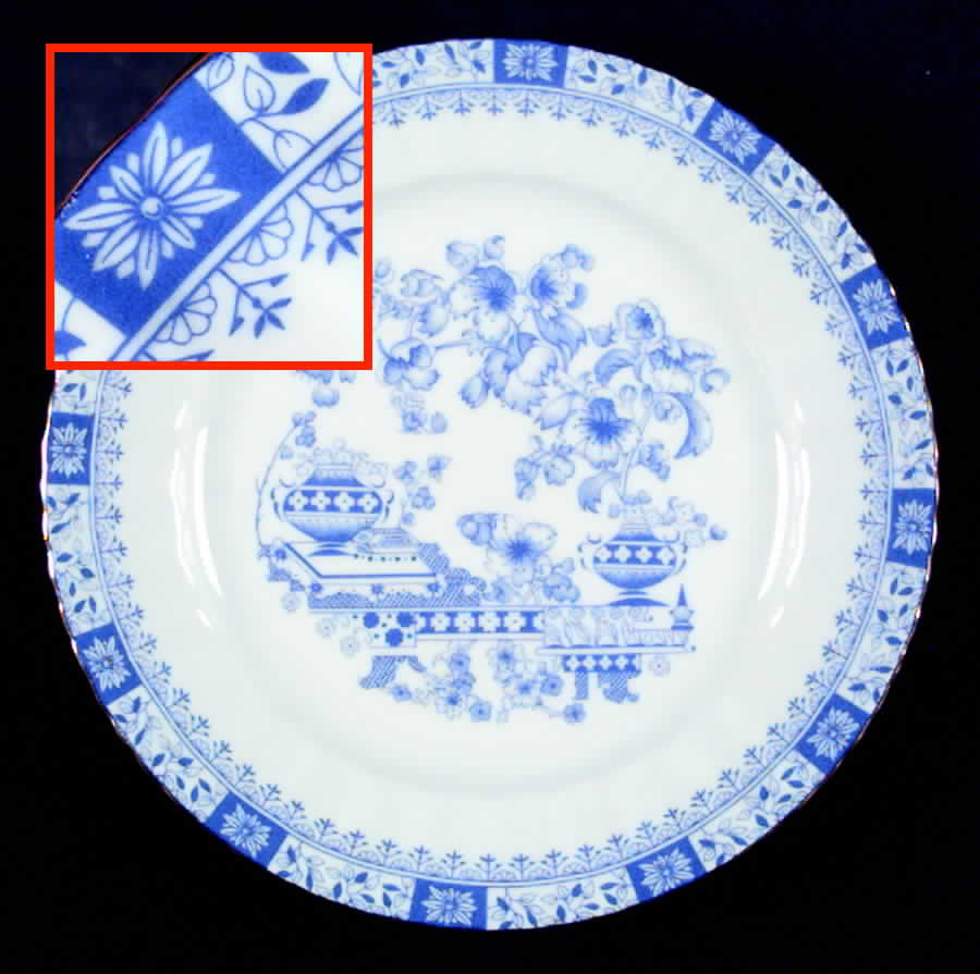 China Blau Salad Plate by Seltmann-1
