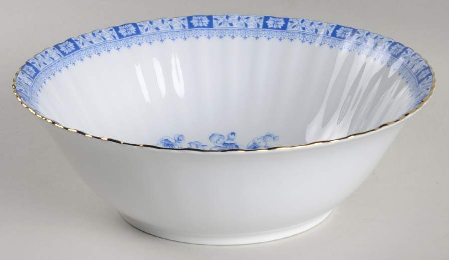China Blau 8" Round Vegetable Bowl by Seltmann-1