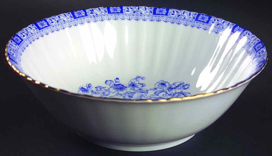 China Blau 9" Round Vegetable Bowl by Seltmann-1