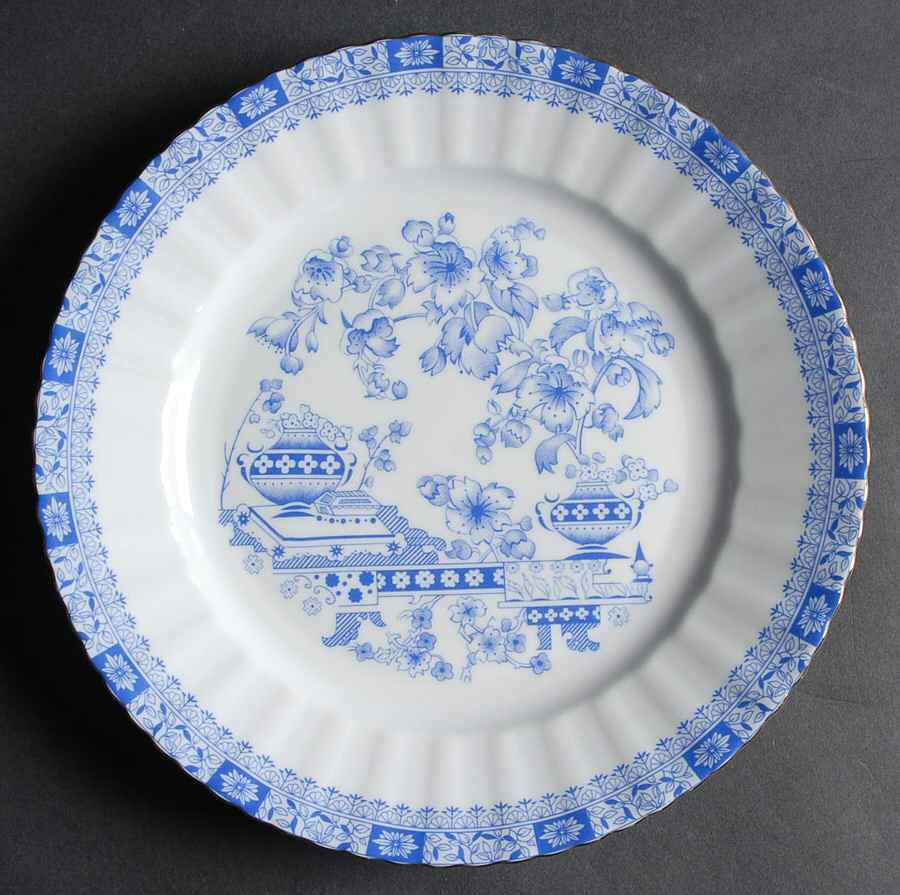 China Blau Dinner Plate by Seltmann-1