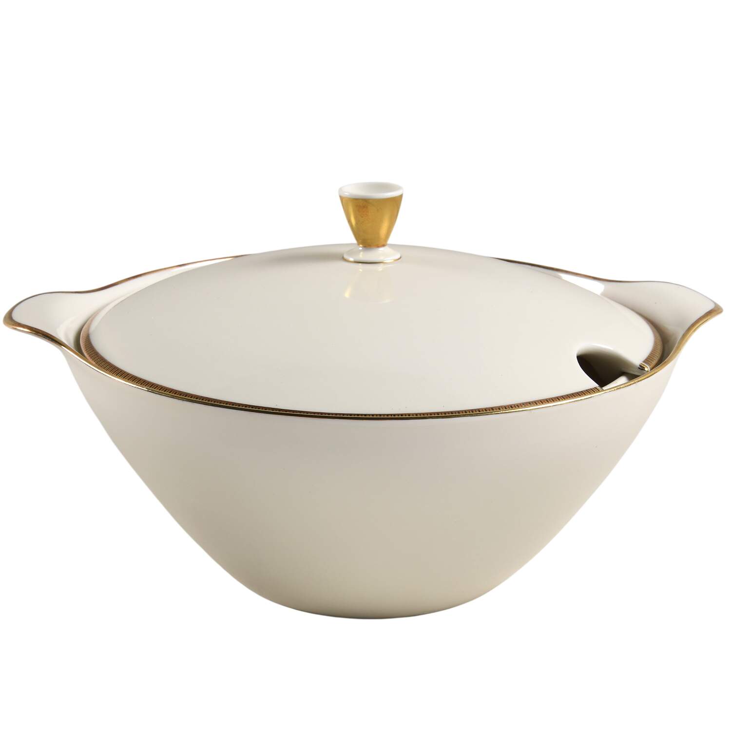 Crescent Tureen &  Lid by Seltmann-1