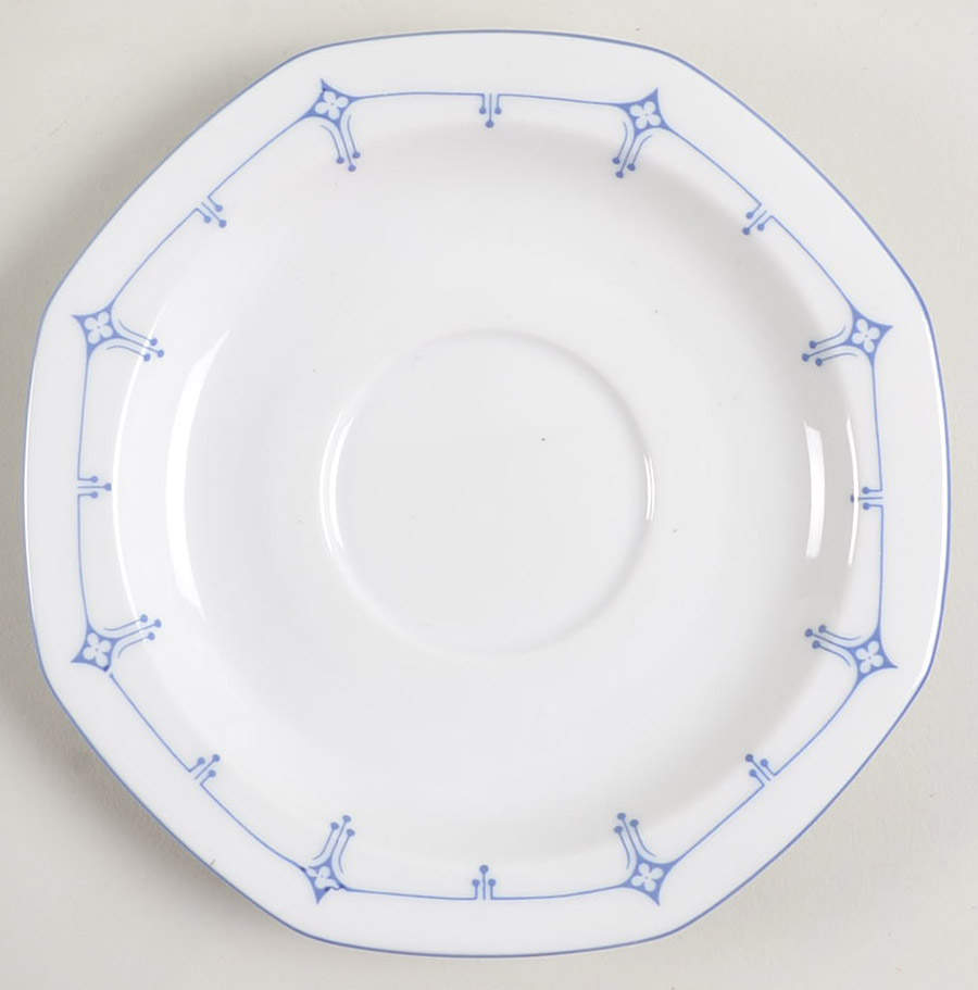 Dimity Blue Saucer by Seltmann-1