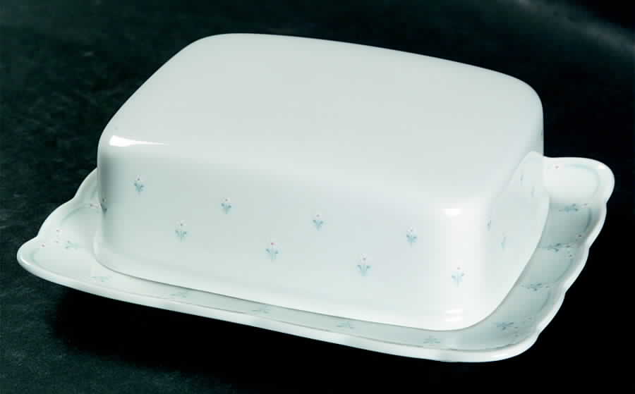 Edelweiss Square Covered Butter by Seltmann-1