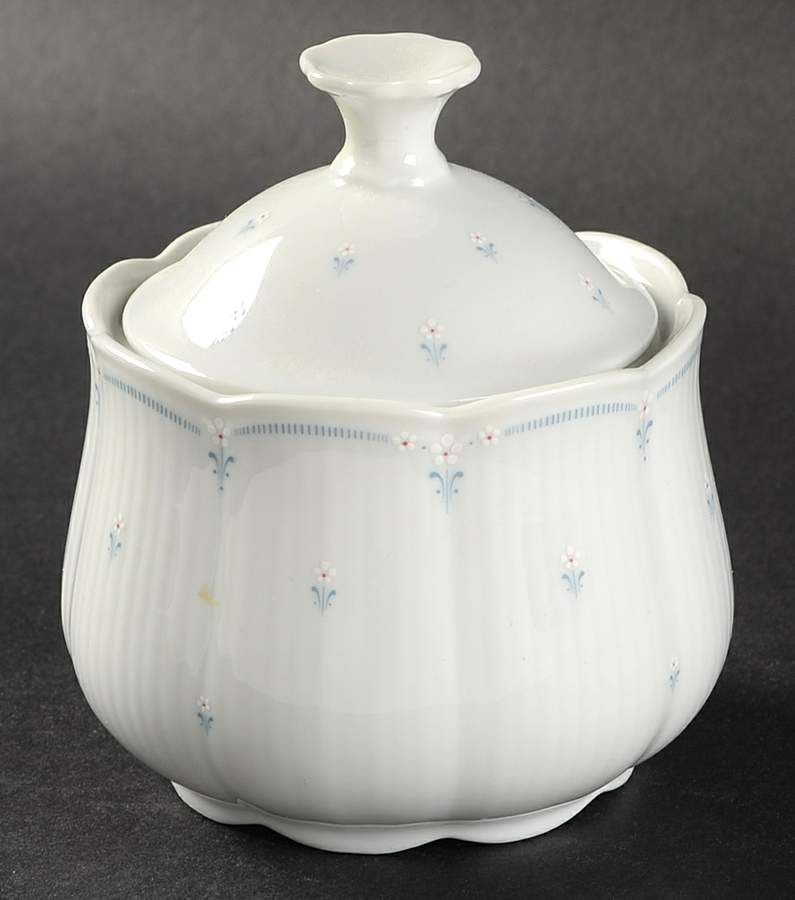 Edelweiss Sugar Bowl & Lid by Seltmann-1