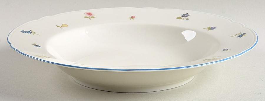 Elizabeth Large Rim Soup Bowl by Seltmann-1