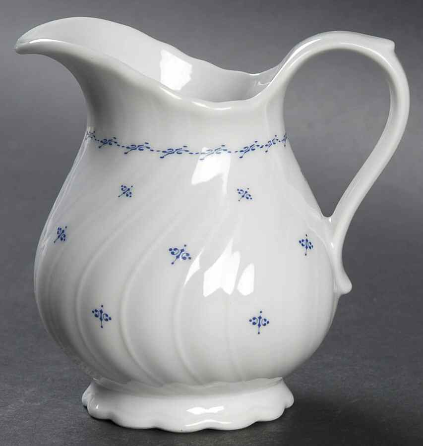 Elisa Blue (No Trim) Creamer by Seltmann-1