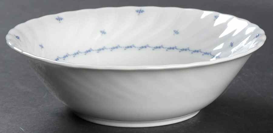 Elisa Blue (No Trim) Coupe Cereal Bowl by Seltmann-1