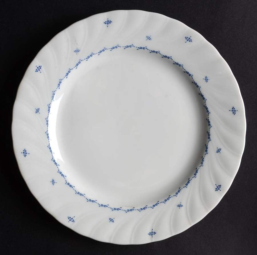 Elisa Blue (No Trim) Bread & Butter Plate by Seltmann-1