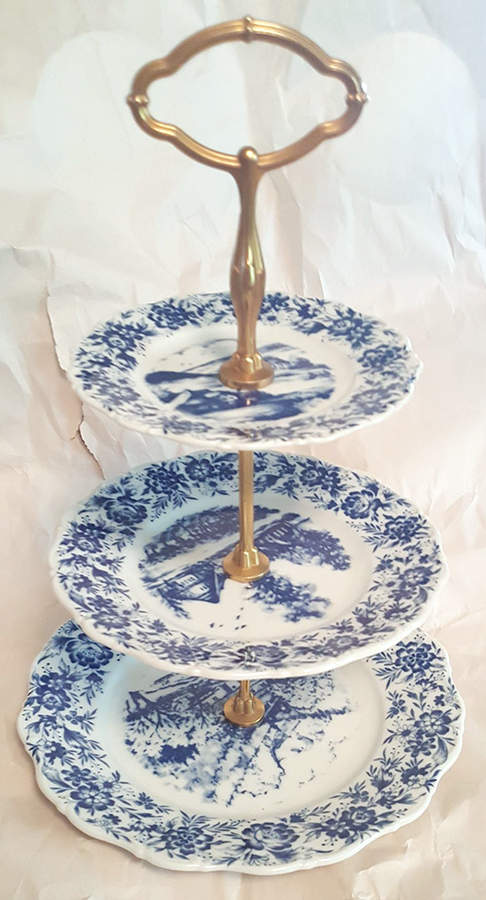 Heimatland 3-Tiered Serving Tray (LP, SP, BB) by Seltmann-1